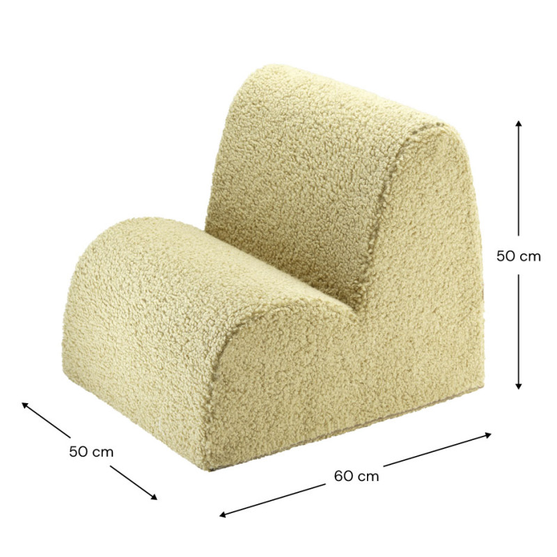 Fotelik dziecięcy Wigiwama® – Matcha Cloud