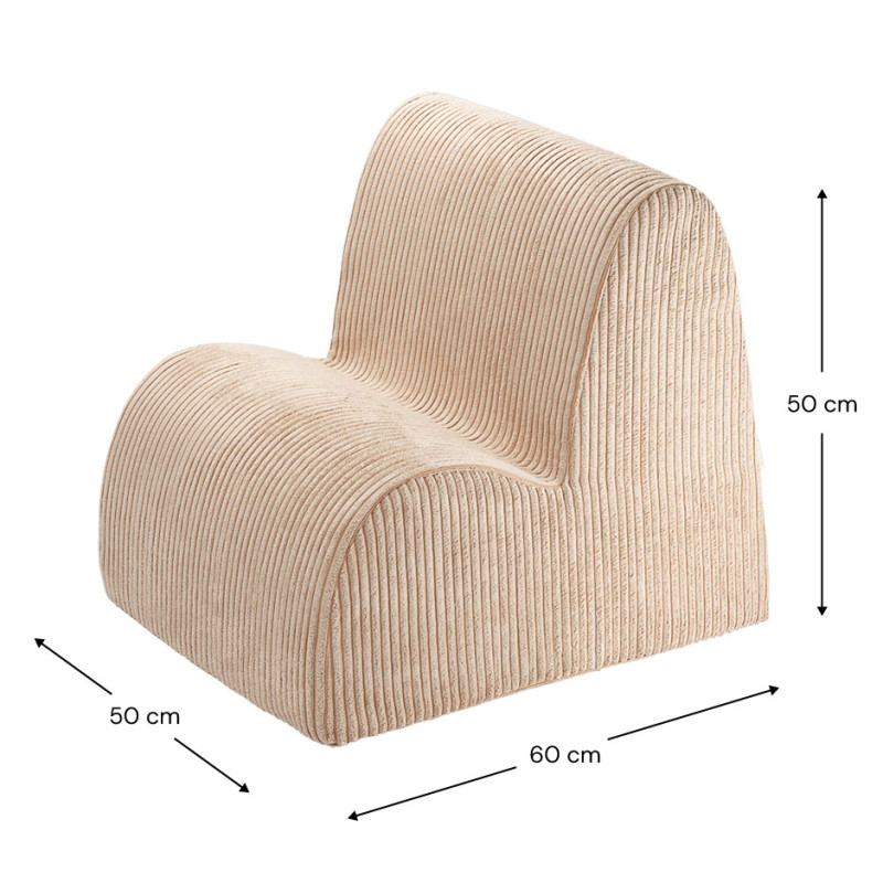 Fotelik dziecięcy Wigiwama® – Brown Sugar Cloud