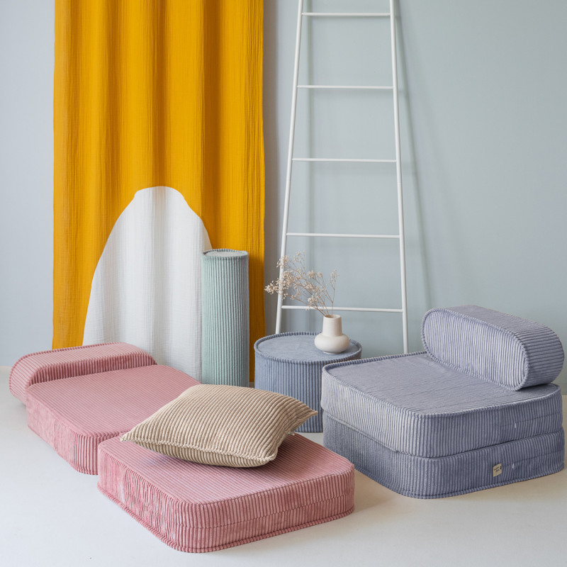 Rozkładany fotelik dziecięcy Wigiwama® – Blueberry Blue Flip