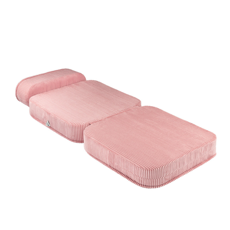 Rozkładany fotelik dziecięcy Wigiwama® – Pink Mousse Flip