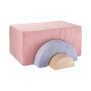 Wigiwama® Pink Mousse Rainbow Playset