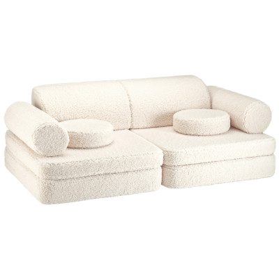 Zestaw wypoczynkowy Wigiwama® Cream White Settee