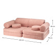Zestaw wypoczynkowy Wigiwama® Guava Pink Settee