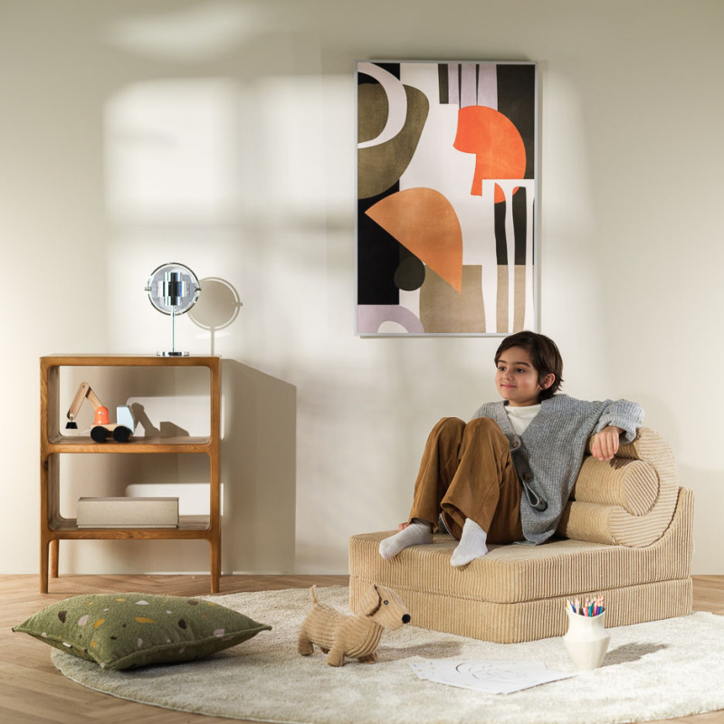 Rozkładany fotelik dziecięcy Wigiwama® – Brown Sugar Flipster