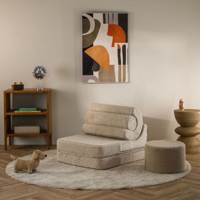 Rozkładany fotel dziecięcy Wigiwama® – Biscuit Flipster