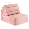 Rozkładana dziecięca sofa Wigiwama® – Guava Pink Flipster