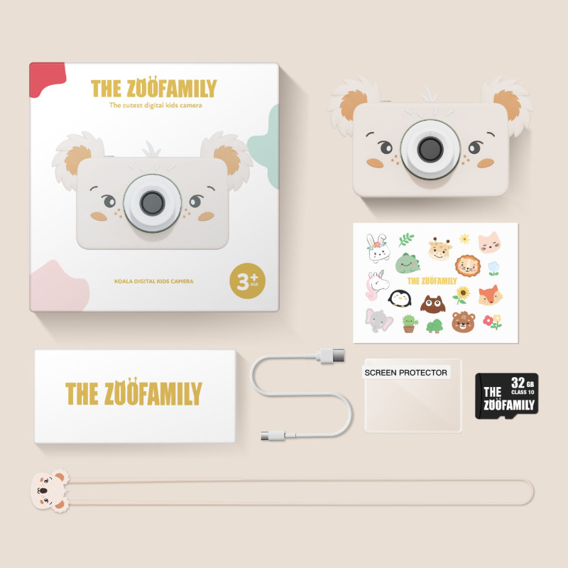 The Zoofamily dziecięcy aparat cyfrowy Koala