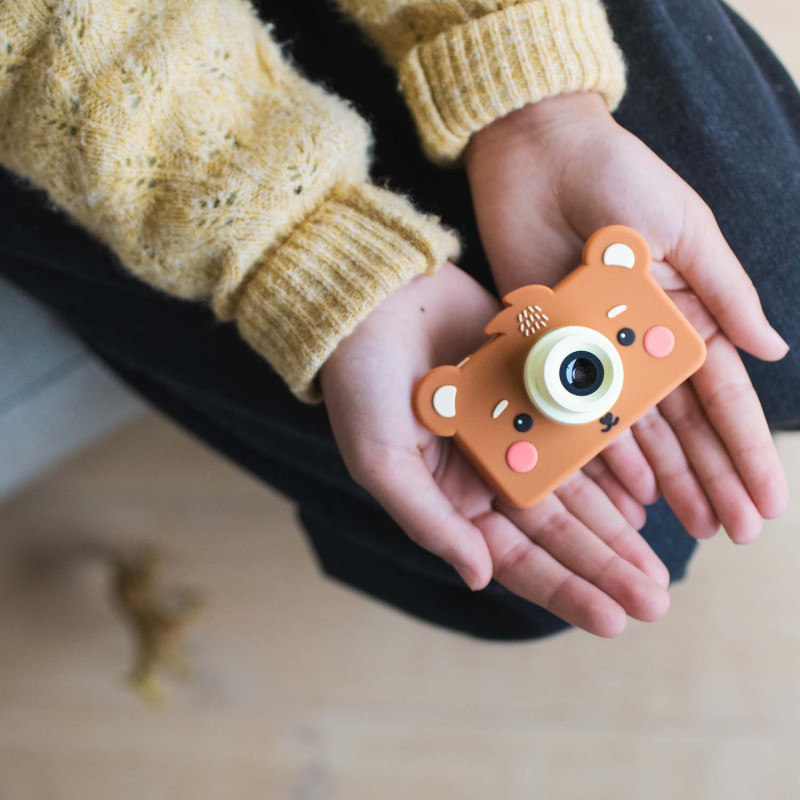 The Zoofamily dziecięcy aparat cyfrowy miś