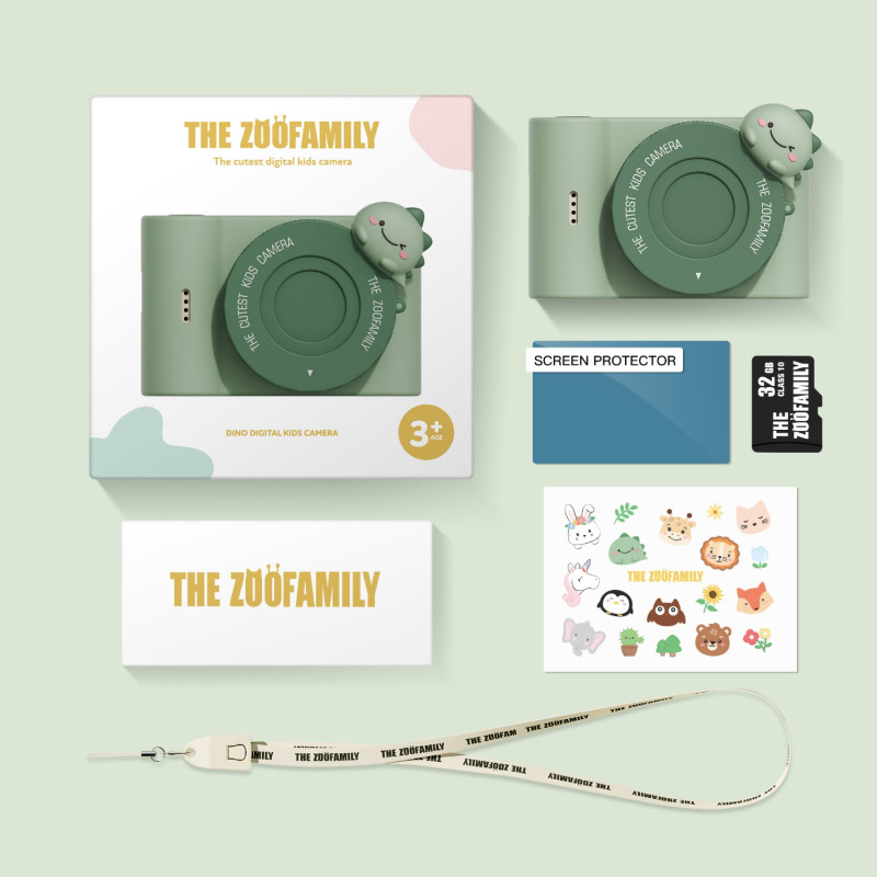 The Zoofamily aparat cyfrowy dla dzieci UrbanZoo dino