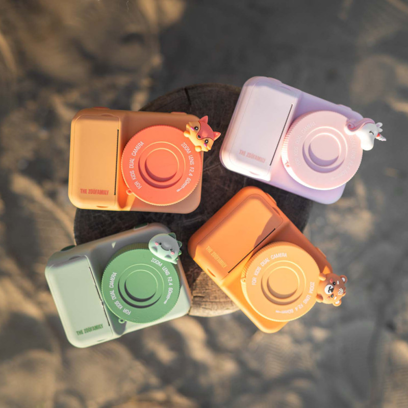 The Zoofamily Print dziecięcy aparat cyfrowy z drukarką lis