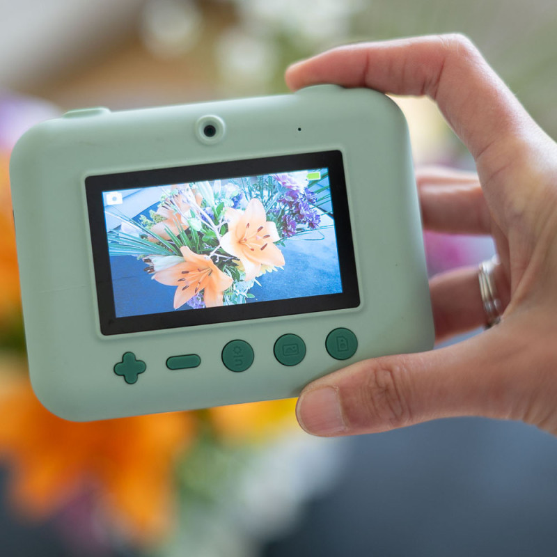 The Zoofamily Print dziecięcy aparat cyfrowy z drukarką dino