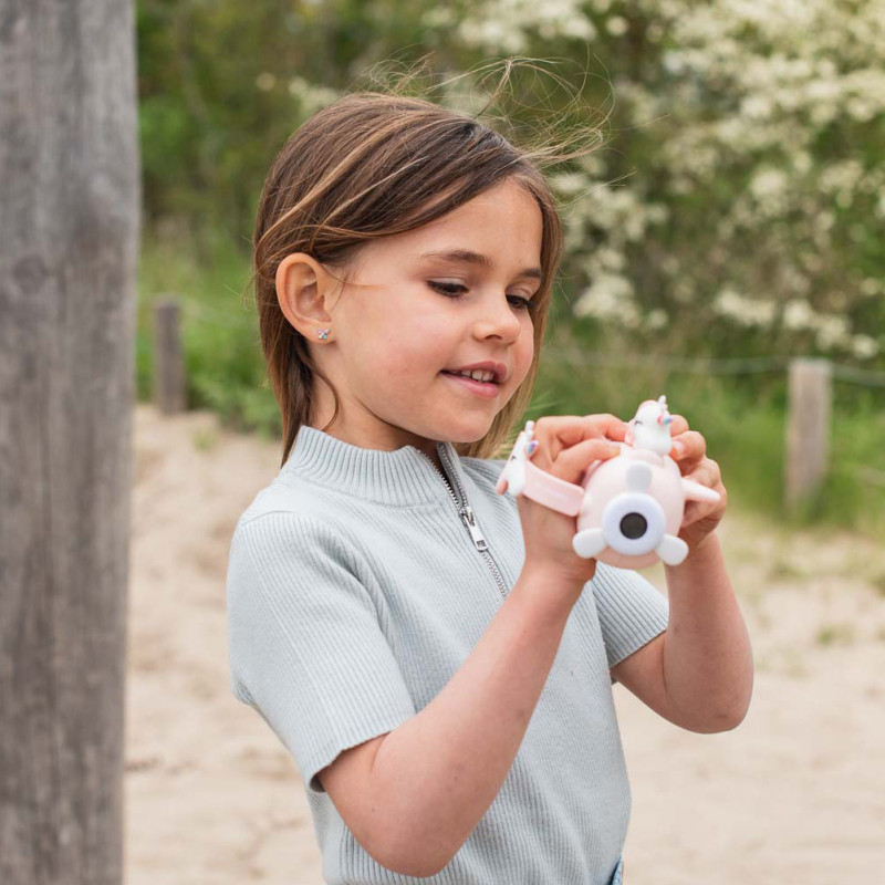 The Zoofamily Video Aparat cyfrowy z kamerą dla dzieci jednorożec