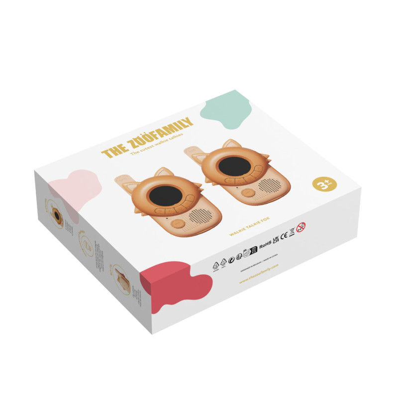 The Zoofamily  krótkofalówki dla dzieci lis - lis