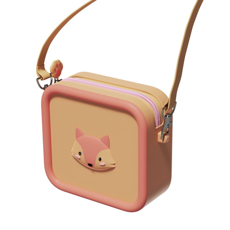 The Zoofamily torba silikonowa na aparat/krótkofalówki lis