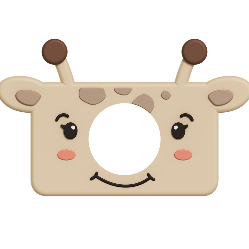 The Zoofamily silikonowe etui na aparat żyrafa