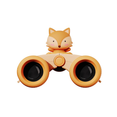 The Zoofamily lornetka dziecięca lisek