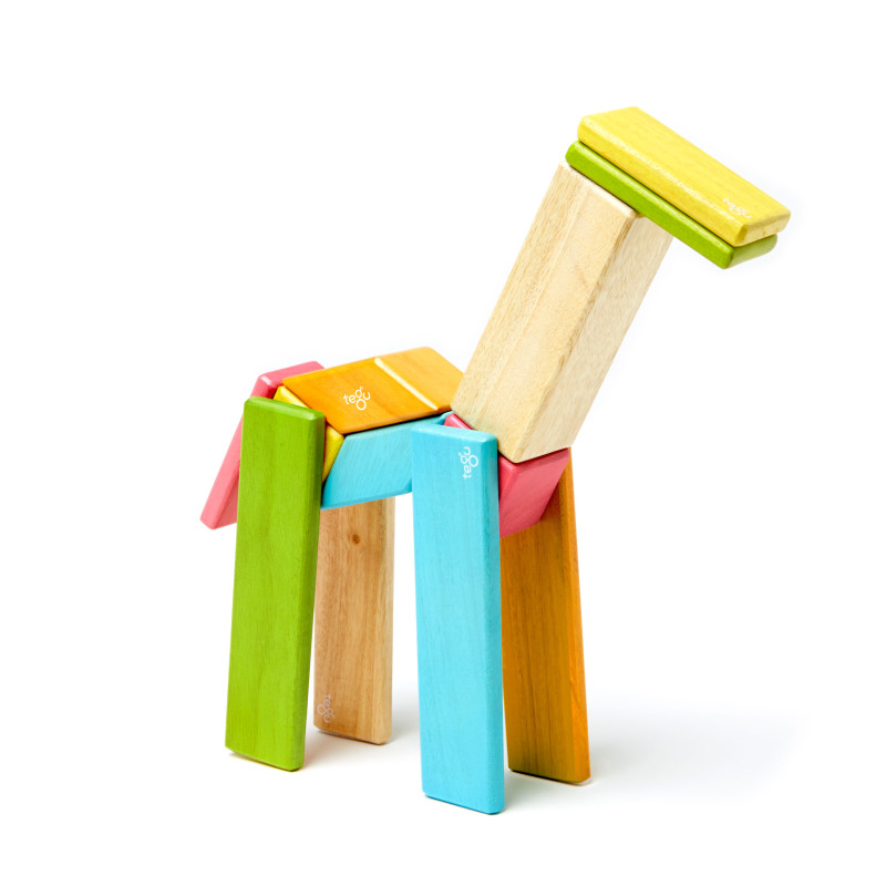 Magnetyczna układanka Tegu Tints 14 elementów