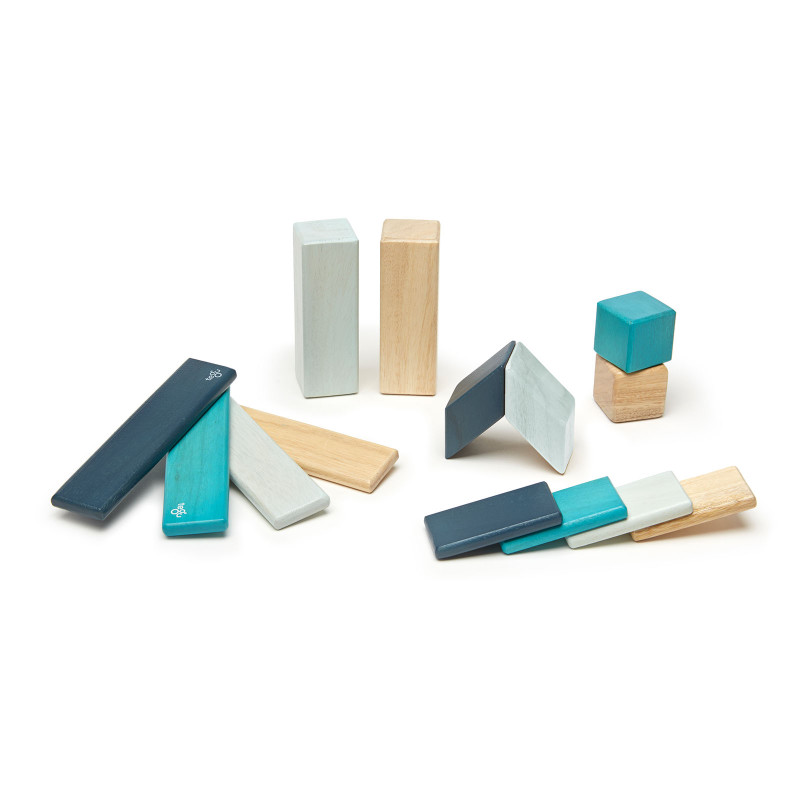 Magnetyczna układanka Tegu Blues 14 elementów