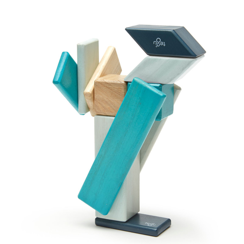 Magnetyczna układanka Tegu Blues 14 elementów