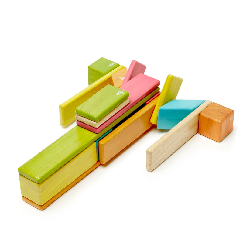 Magnetyczna układanka Tegu Tints – 24 elementy