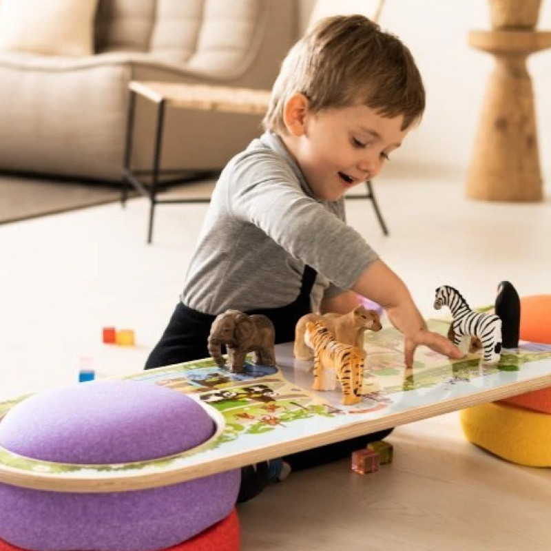 Belka balansująca BaaVi z nadrukiem ZOO