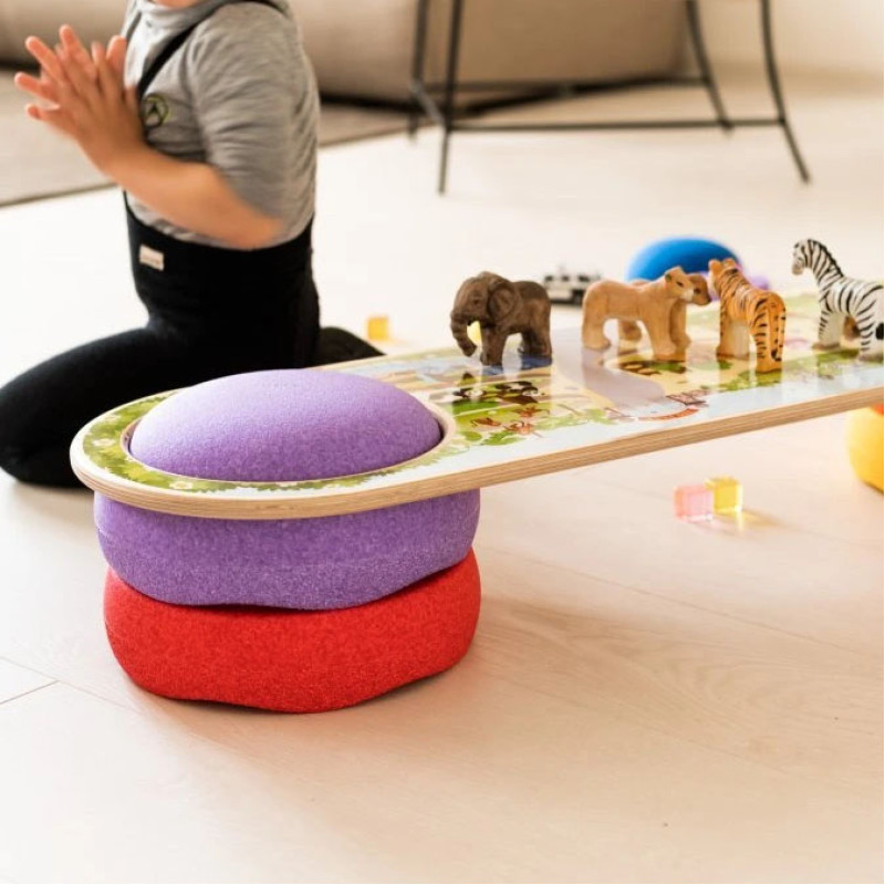 Belka balansująca BaaVi z nadrukiem ZOO