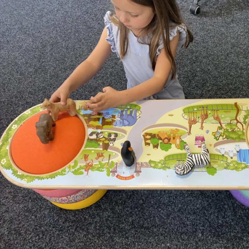 Belka balansująca BaaVi z nadrukiem ZOO