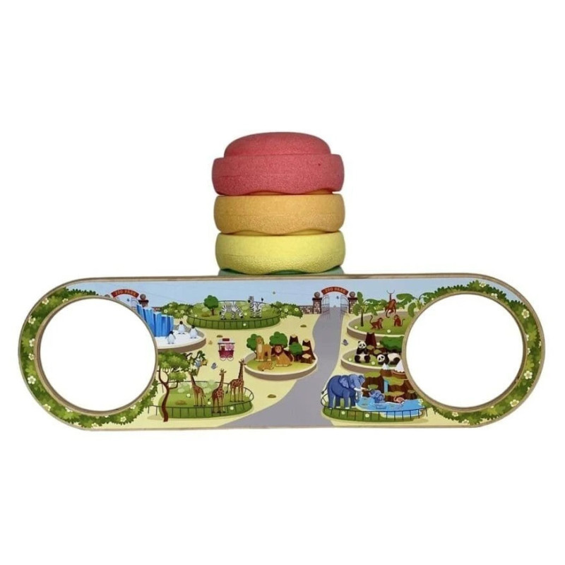 Belka balansująca BaaVi z nadrukiem ZOO