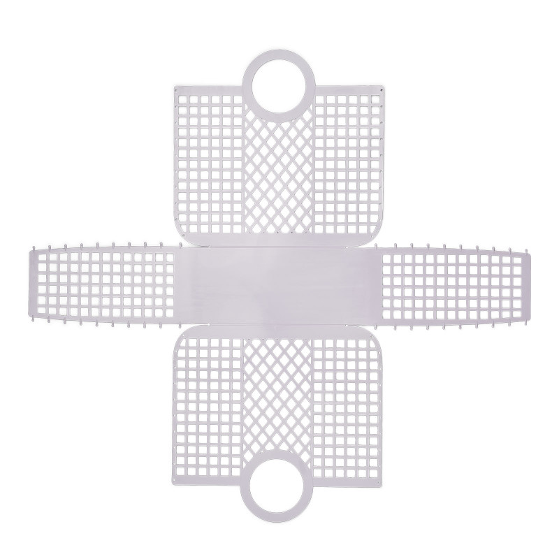 LIEWOOD Duży koszyk Bloom – Misty Lilac