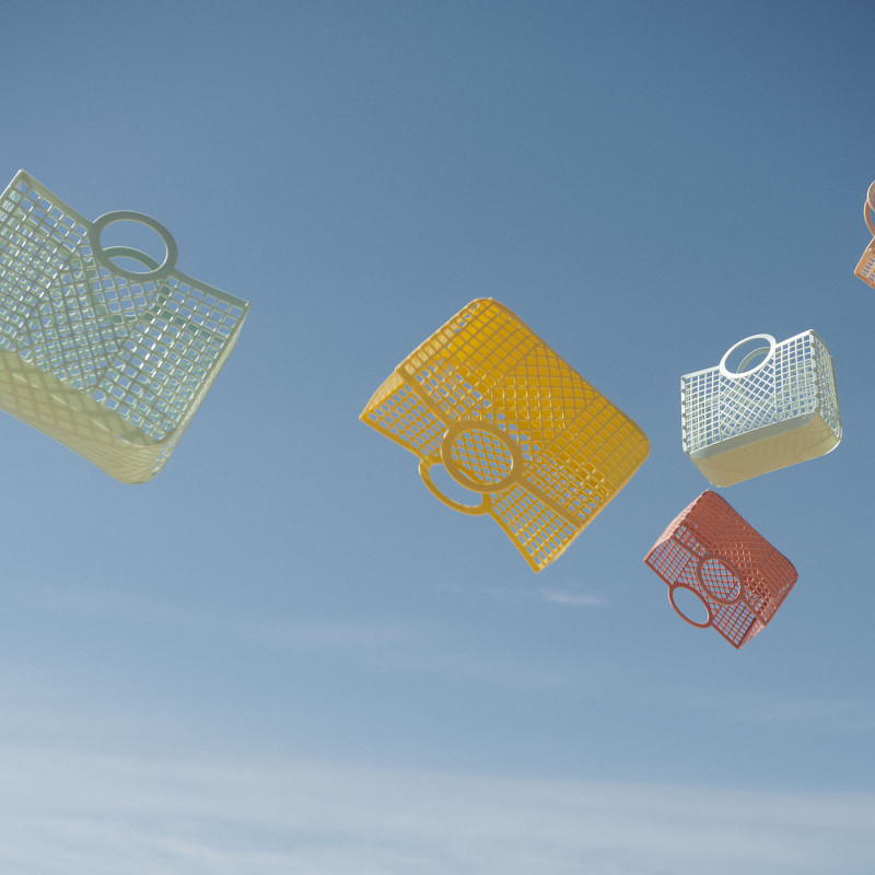 LIEWOOD duży koszyk Bloom – Rose