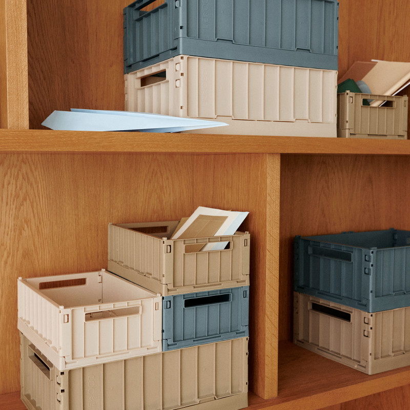 LIEWOOD pojemniki do przechowywania Weston S Sandy 2 sztuki