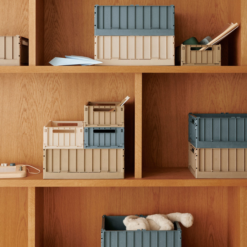 LIEWOOD pojemniki do przechowywania Weston S Sandy 2 sztuki