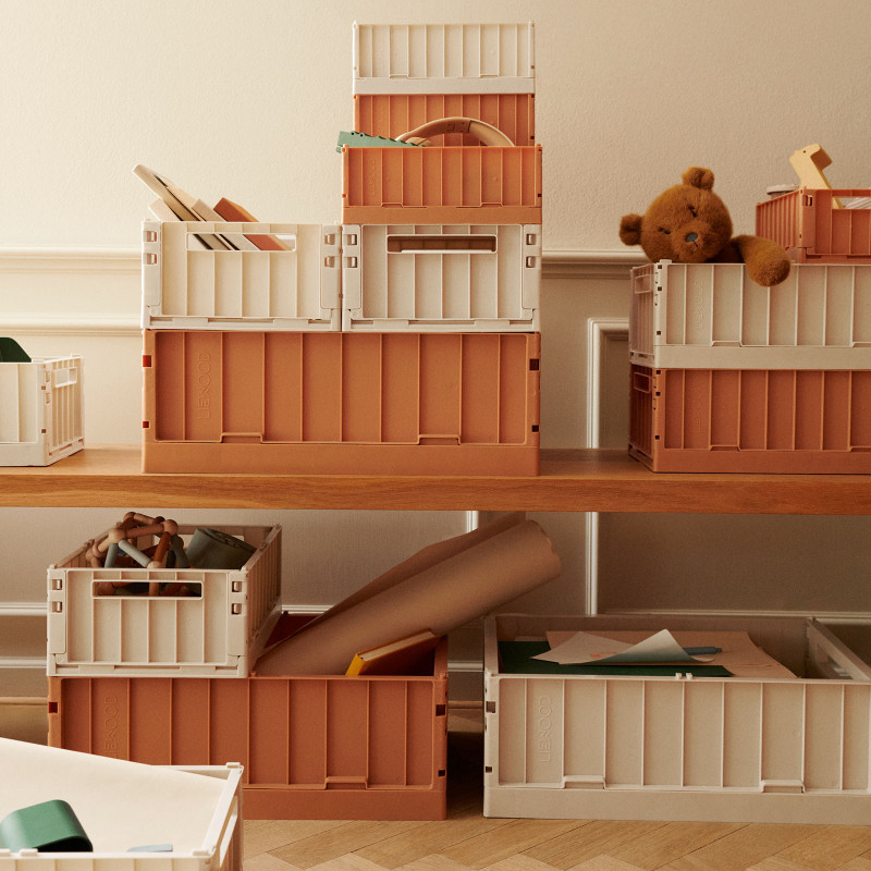 LIEWOOD pojemniki do przechowywania Weston S Sandy 2 sztuki