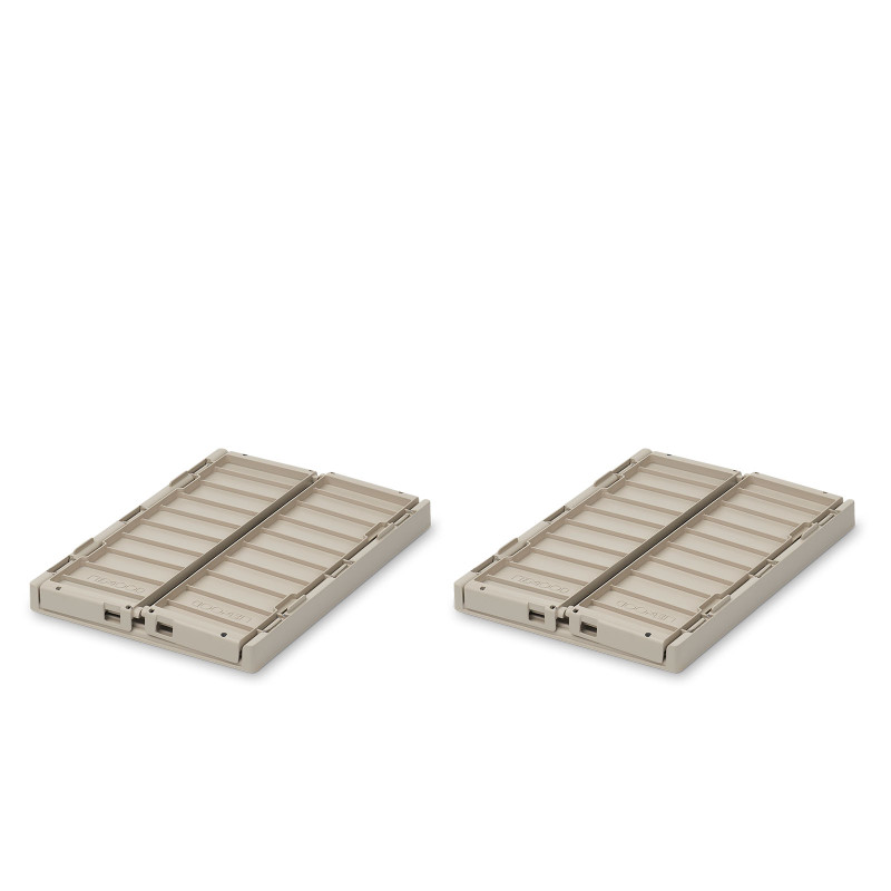 LIEWOOD pojemniki do przechowywania Weston S Sandy 2 sztuki