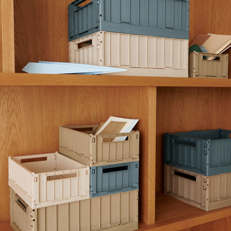 LIEWOOD pojemniki do przechowywania M Weston Sandy 2 sztuki