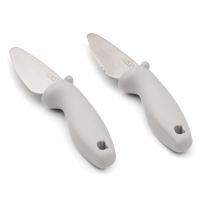 LIEWOOD zestaw dziecięcych nożyków Perry Sandy 2 sztuki