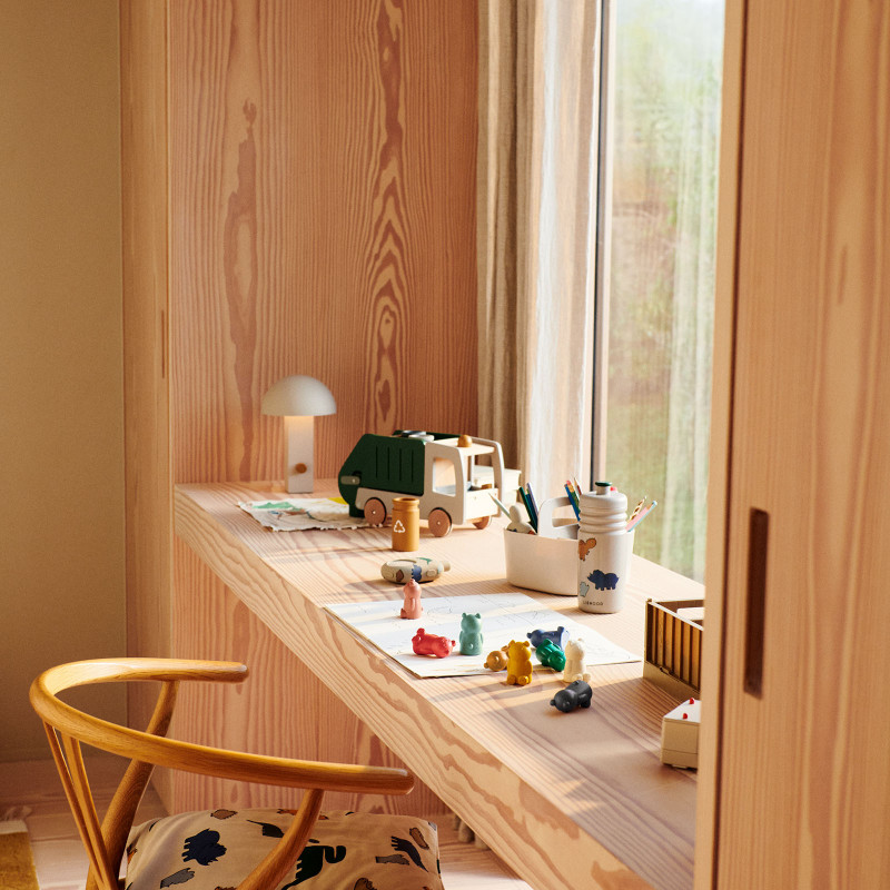 LIEWOOD drewniana śmieciarka Irina Garden Green