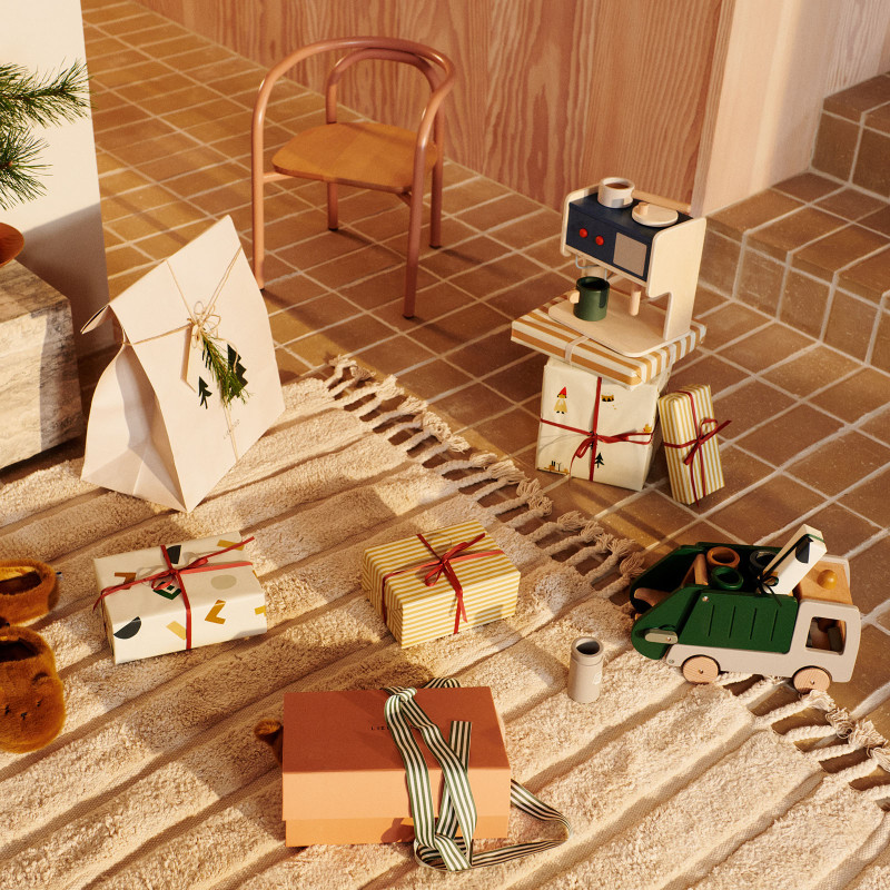 LIEWOOD drewniana śmieciarka Irina Garden Green