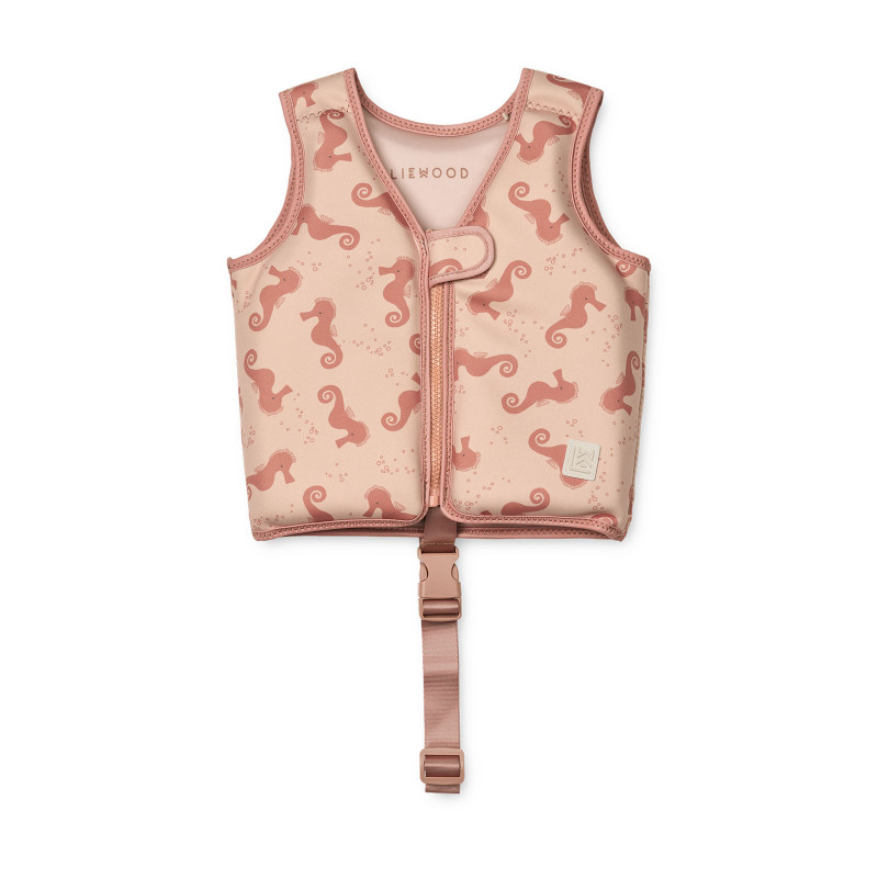 LIEWOOD kamizelka do pływania Dove Seahorse Apple Blossom