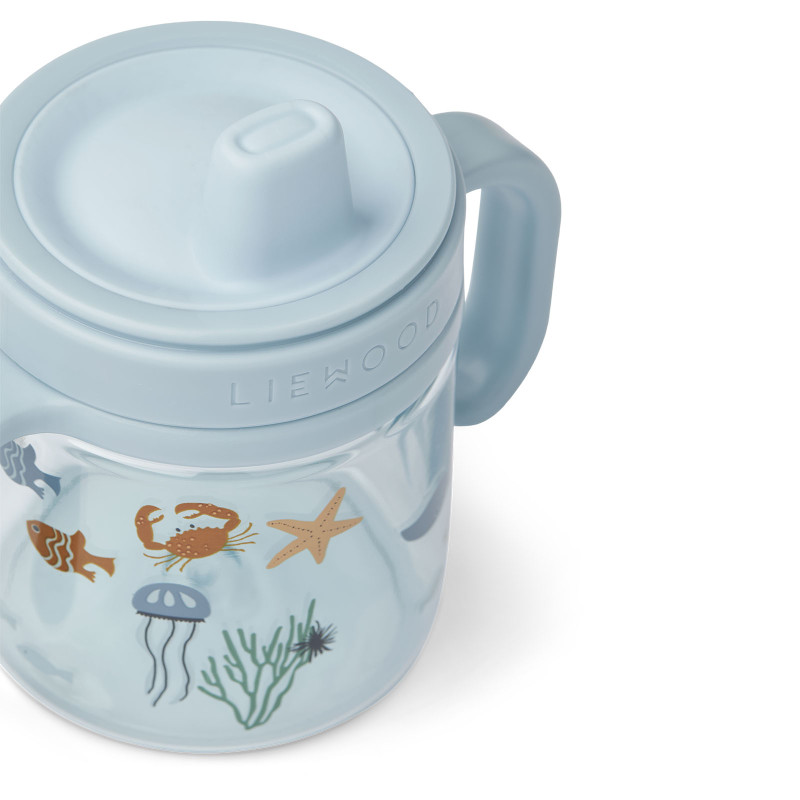 LIEWOOD kubek treningowy Kylo 280 ml Sea Creature Sandy