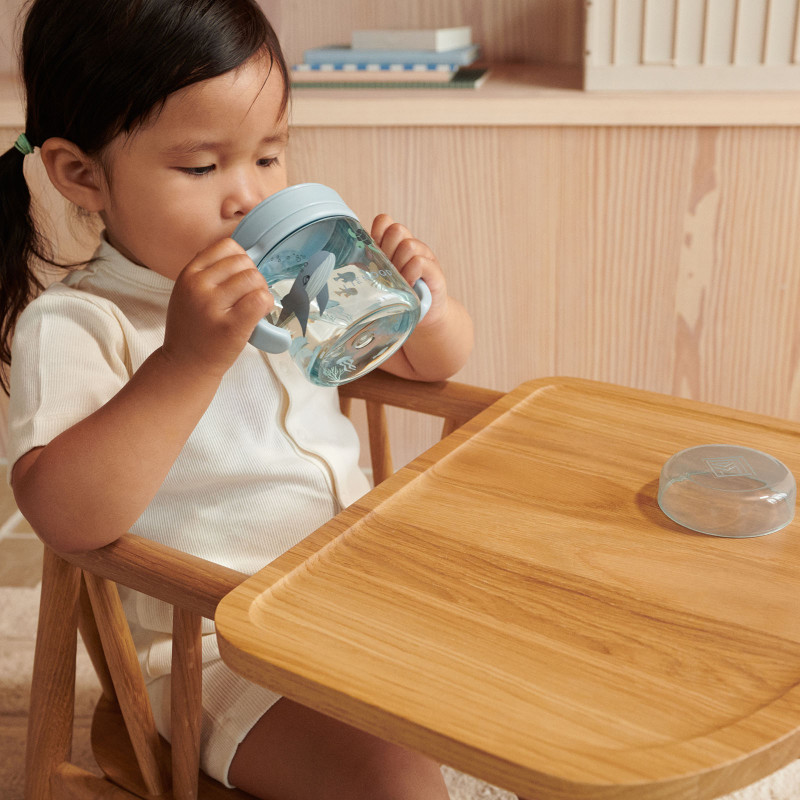 LIEWOOD kubek treningowy Kylo 280 ml Sea Creature Sandy