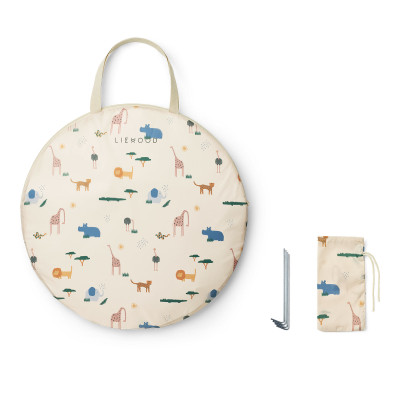 LIEWOOD namiot plażowy z basenem Everett Safari Sandy Mix