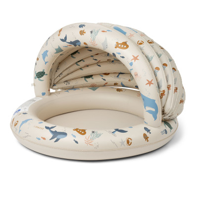 LIEWOOD dmuchany basen z daszkiem Hadleia Sea Creature Sandy