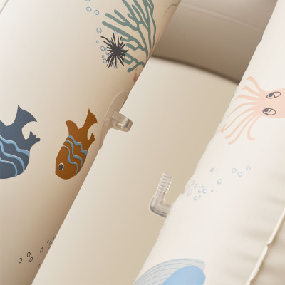 LIEWOOD dmuchany basen z daszkiem Hadleia Sea Creature Sandy