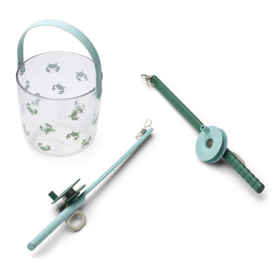 LIEWOOD dziecięce wędki z wiaderkiem Cora Crab Sandy