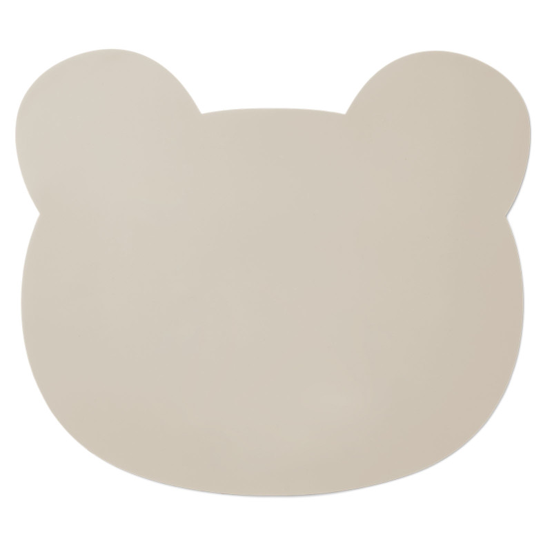 LIEWOOD silikonowa podkładka Miś Aura Sandy