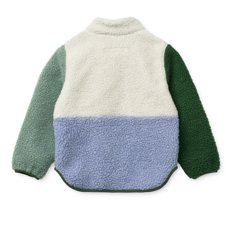 LIEWOOD Kurtka polarowa dla dzieci Nolan Dusty lavender multi mix