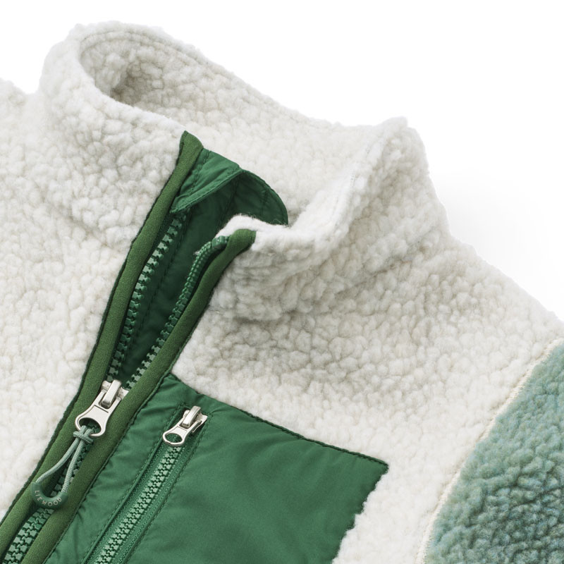 LIEWOOD Kurtka polarowa dla dzieci Nolan Dusty lavender multi mix