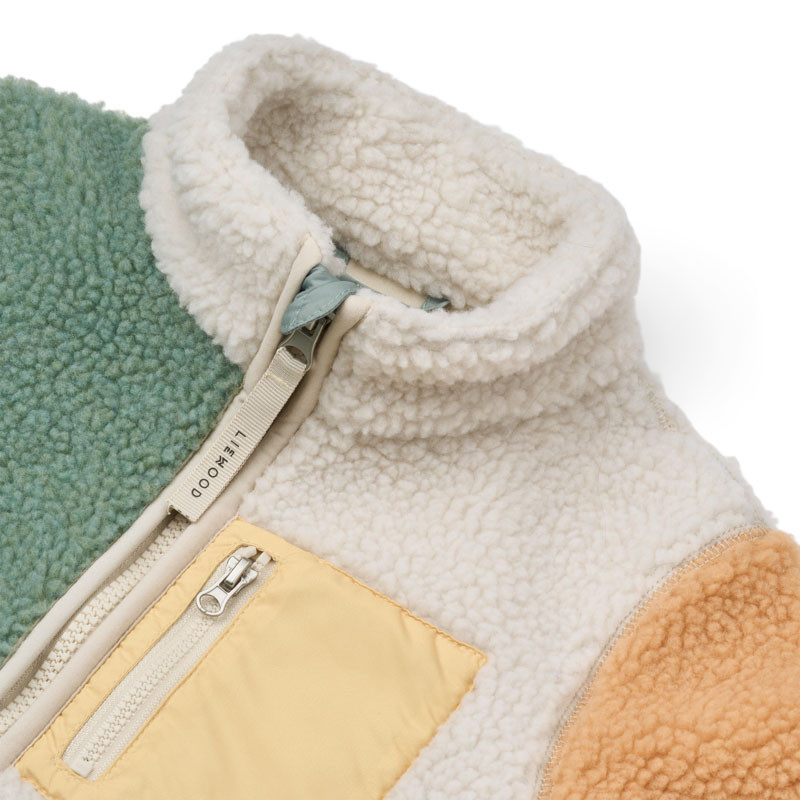 LIEWOOD Kurtka polarowa dla dzieci Nolan Peppermint multi mix