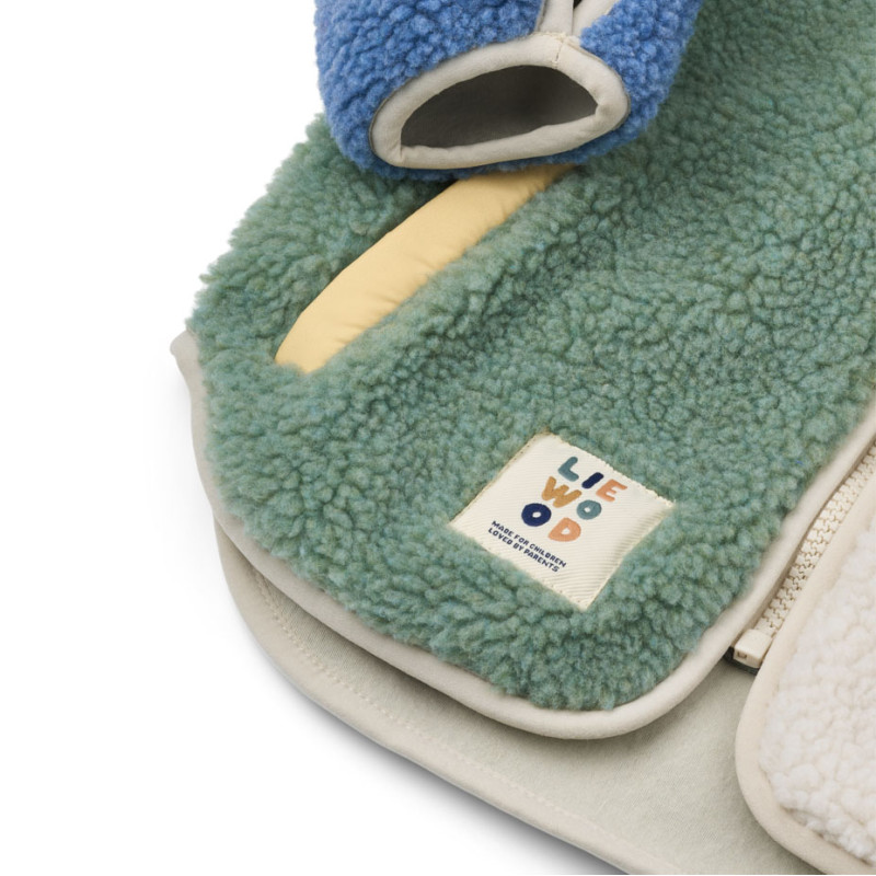 LIEWOOD Kurtka polarowa dla dzieci Nolan Peppermint multi mix